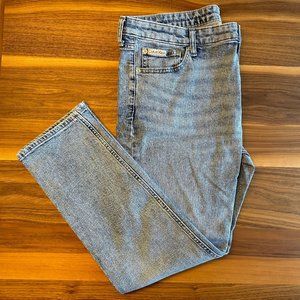 Men's Calvin Klein Slim Fit Jeans Light Wash 38x30 New Without Tags!